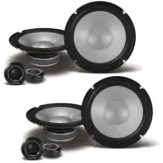 Alpine S2-S80C 340W RMS 8" 2-way Component Speaker System (2-Pairs)