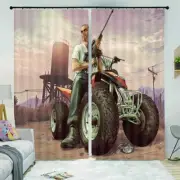 Great Expert Marksman 3D Blockout Photo Print Curtain Fabric Curtains Window