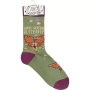 Primitives By Kathy - Anti-Social Butterfly Socks - 115102