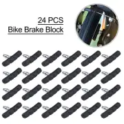 Improved Stopping Power 12 Pairs of Symmetrical Brake Pads, 70mm V Brake Shoes