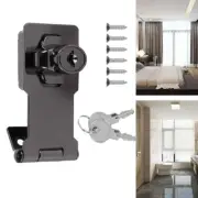High Quality Lock Card Accessories 2x Keys And Garage Lock Locking Hasp