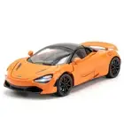 1:24 Diecast Vehicle for McLaren 720 Super Car Model Car Toy Sound Light Gift