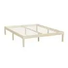 Artiss Bed Frame Double Size Wooden Base Mattress Platform Timber Pine Bruno pin