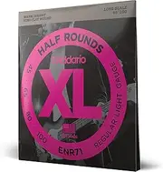 [D'Addario] XL Half Rounds Bass Guitar Strings - ENR71 - Long Scale - Regular Light, 45-100