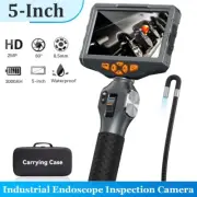 TESLONG 5-inch Endoscope Camera with Light Articulation Borescope Head 210°