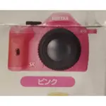 D-22 櫃 ： TAKARA 淺粉色 PENTAX K-X 賓得士 CAMERA 相機名鑑 微型吊飾 轉蛋 天富