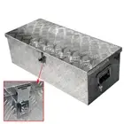 Labwork 30"x13"x10" Heavy Duty Aluminum Storage Tool Box w/ Lock+Key For Pickup