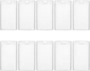 GAROZATION 10pcs Portable Battery Storage Box Durable Plastic Organizers for Batteries Items Compact Design for for Home Travel Use Slots