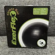 PBLX Exerflex Adjustable Fitness Ball With Green Pump New Open Box Exercise Gym