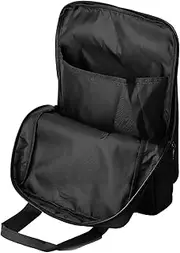 Coloring Book Storage Bag - Portable Coloring Book Bag,Black School Accessories, Reusable Book Pouch for Boys, Girl