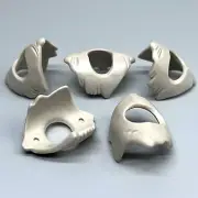 Playmobil Collars x5 Light Grey Fur Adult Body Parts Caveman Trapper Accessories