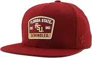 ZHATS Standard NCAA Officially Licensed Hat Flat Snapback Z11 Switchback Team Color