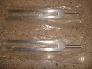 2-NEW TUNING FORK 288 HZ "D", 320 MZ "E" HEALING/ MEDITATION
