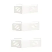 Under Shelf Basket Simple Hanging Holder for Cabinet for Counter Office Desk