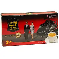 在飛比找Yahoo奇摩購物中心優惠-【G7】三合一即溶咖啡(16g*21包/盒)