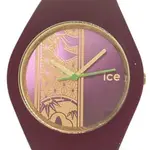 ICE WATCH GOLD PINK A I H 錶帶 手錶 金色 合作 紫色 粉色 橡膠 女裝 日本直送 二手  C