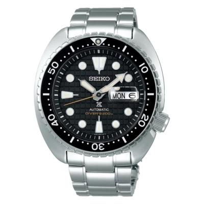 Seiko Prospex Automatic Diver Silver Stainless Steel Strap Men's Watch SRPE03