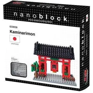 [玩樂高手附發票] 河田積木 nanoblock 積木 NBH-007 雷門 絕版