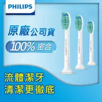 在飛比找ETMall東森購物網優惠-PHILIPS 飛利浦 音波牙刷標準型刷頭_HX6011/6