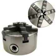 5" Self-centering Chuck Lathe Accessories Six Jaw Chuck for Clamping