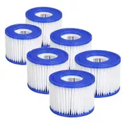 Catzon 6 Pack Inflatable Swimming Pool Filter Element Accessories for Bestway 58323