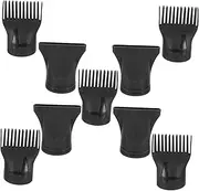 10Pcs Hair Dryer Nozzles and Styling Combs Reusable High Temperature Resistant Blow Dryer Accessories Blow Dryer Brush for Professional Hair Styling