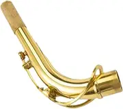Frediuo Alto Saxophone Neck Sax Bend Neck,Orchestral Sax,Replacement Part,Brass,Alto Saxophone Elbow Bend Neck for Alto Saxophone