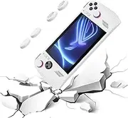 Silicone Case Protective Sleeve for ROG Ally, Game Console Protector, Flexible Full Body Protector with 4 Thumb Grips Game Console Cover Protector for ROG Ally Handheld Game Console