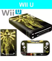 Sticker Skin For WII U Console Wrap Vinyl