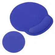 Gel Mouse Pad with Wrist Rest, Ergonomic Mouse Pad with Coaster, Blue