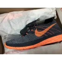 在飛比找蝦皮購物優惠-Nike Flyknit Lunar 3 雪花 深灰 橘勾 