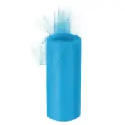Tulle Rolls Fabric Spools 6" 25 Yards Light Lake Blue for Wrapping Wedding