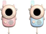 Parent-Child Intercom, Family Intercom, Children's Intercom, 3 Cartoon Styles, 5-6h Battery Life, Communication Distance of 3 Kilometers, High-Definition Sound Quality, with Flashlight Function cat