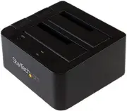 StarTech Dual-Bay USB 3.1 to SATA Hard Drive Docking Station New!!!