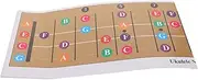 COSMEVIVI Durable Visuals Music Theory Insights for All Skill Levels Travel Friendly Learning Tool for Ukulele Players
