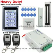 125KHz RFID Card +Password Door Access Control System +Magnetic Lock+2 Remotes