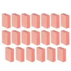 20pcs Nail Buffer Block 120 Grit Nail File for Nail Buffing, Orange