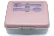 Melii: 2 Tier Bento Box - Luxe Pink