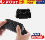 PS4 Keyboard Chatpad Wireless Bluetooth Keypad Adapter For PS4 Controller-Black