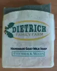 Handmade Goat Milk Soap (Cucumber & Melon) /Homemade / Family Farm Direct to You