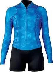 XCEL Womens Water Inspired Axis Long Sleeve Front Zip Spring 2/1mm