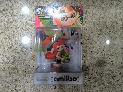 Nintendo Splatoon Inkling Girl Amiibo Brand New Sealed