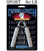 IronMind Captains of Crush CoC Hand Grippers - 80 lb Sport Gripper - BEST VALUE