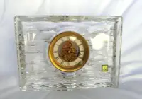 在飛比找Yahoo!奇摩拍賣優惠-日本製HOYA Crystal 機械鐘，瑕疵價5200元。