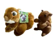 Wild Republic Plush Squirrel Stuffed Animal 9 Inch K & M Brya National Park 2014