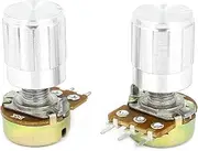 Aexit 2 (Potentiometer) Pcs 5K OHM Linear Taper Rotary Potentiometer 5KB (61ry264qf346) B5K Pot
