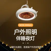 在飛比找蝦皮購物優惠-【照明吊扇】2024新款搖頭吊扇    家用   戶外   