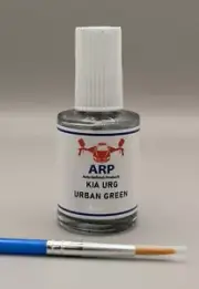 For KIA Code URG URBAN GREEN + Fine Tipped Brush - Touch up Paint