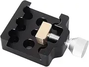 Telescope Mount Plate Black Square 75 Degree Dovetail Slot Astronomical Accessories