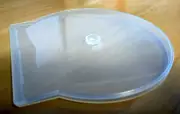 Single Round CD DVD Blu-Ray Clamshell Storage Case 4.8" NEW. Lots of 5 pieces